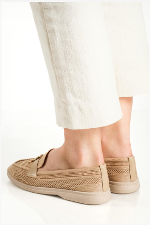 Mocassins caractérisée souple sans lacets