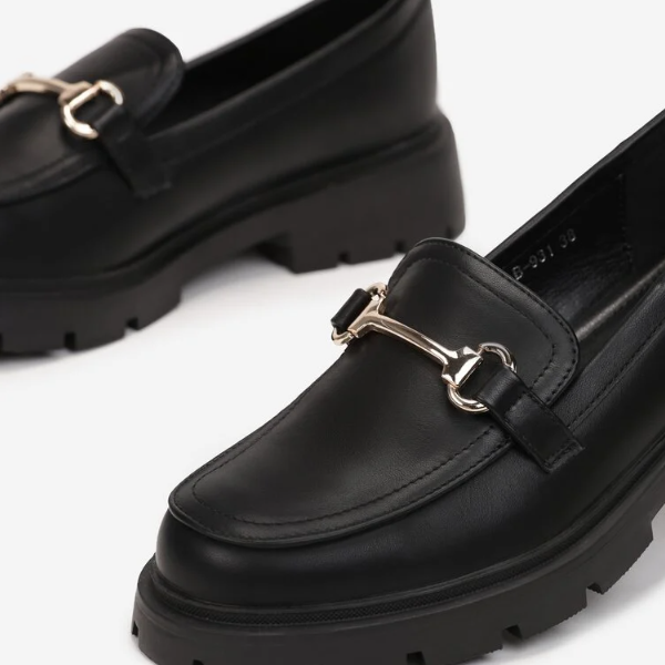 Mocassins à semelle épaisse