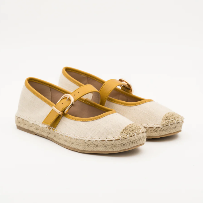 Ballerines pen toile