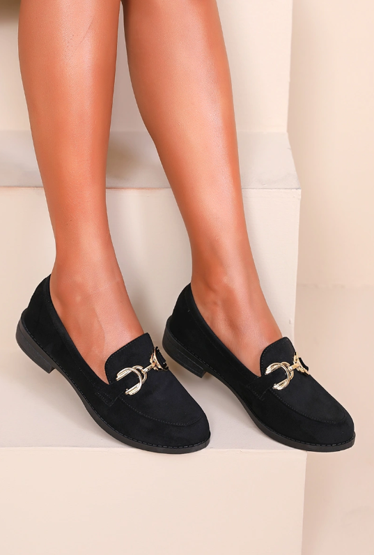 Mocassin à boucle semelle confortable