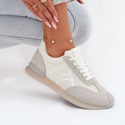 Basket en simili cuir