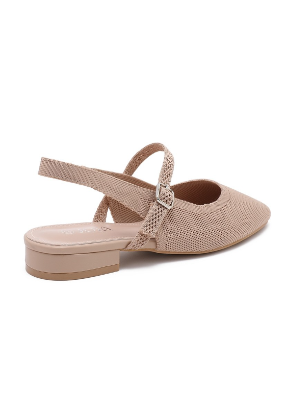 Ballerines en Mesh Doré – Confort & Éclat