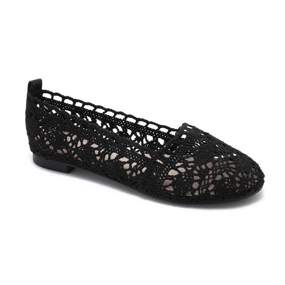 Ballerines en Crochet Bohème