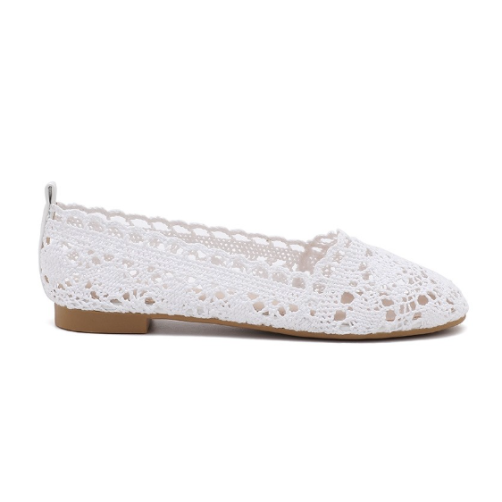 Ballerines en Crochet Bohème