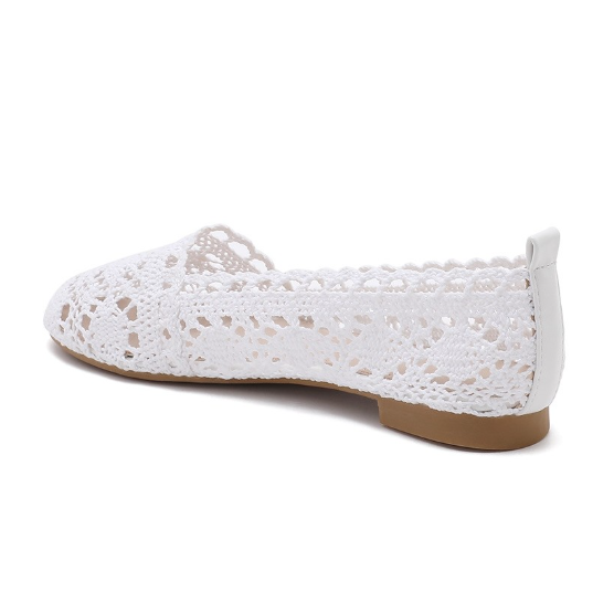 Ballerines en Crochet Bohème