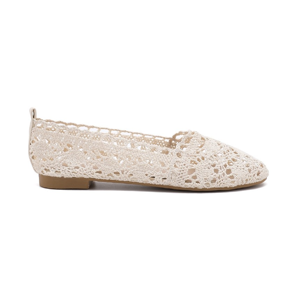 Ballerines en Crochet Bohème