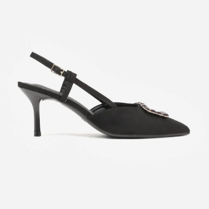 Chaussures talon bijoux