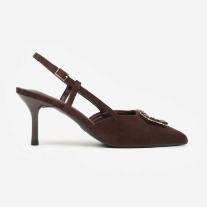 Chaussures talon bijoux