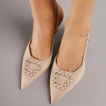 Chaussures talon bijoux