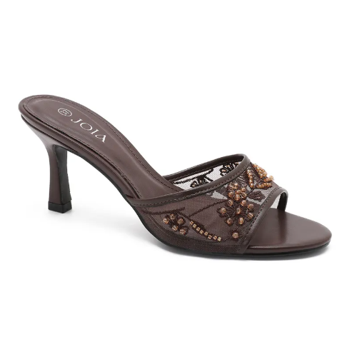 Sandale en Dentelle et Perles