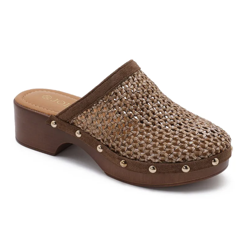 Sabots en Cuir Tressé