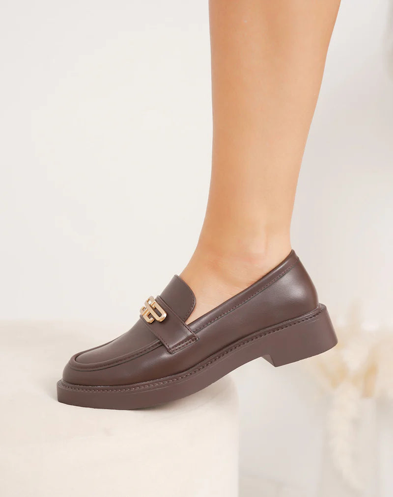 Mocassins à bijou chic