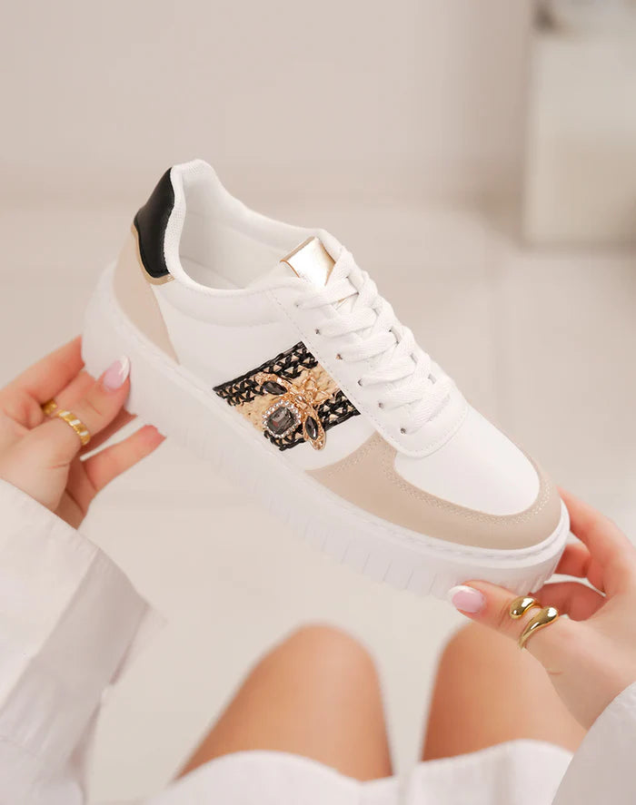 Baskets femme à plateforme