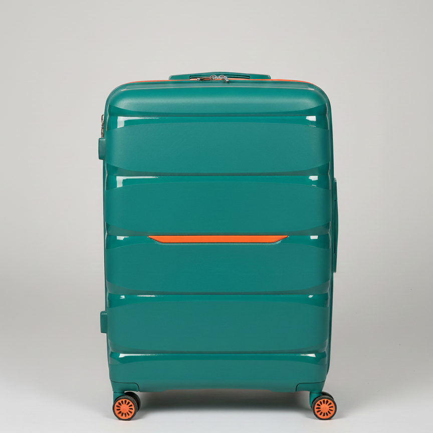 Valise à roulettes en aluminium de grande capacité