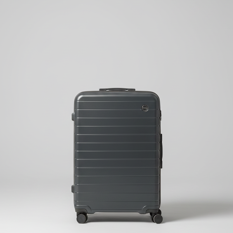 Valises Avec Détail De Cadenas Et Mécanisme De Traction