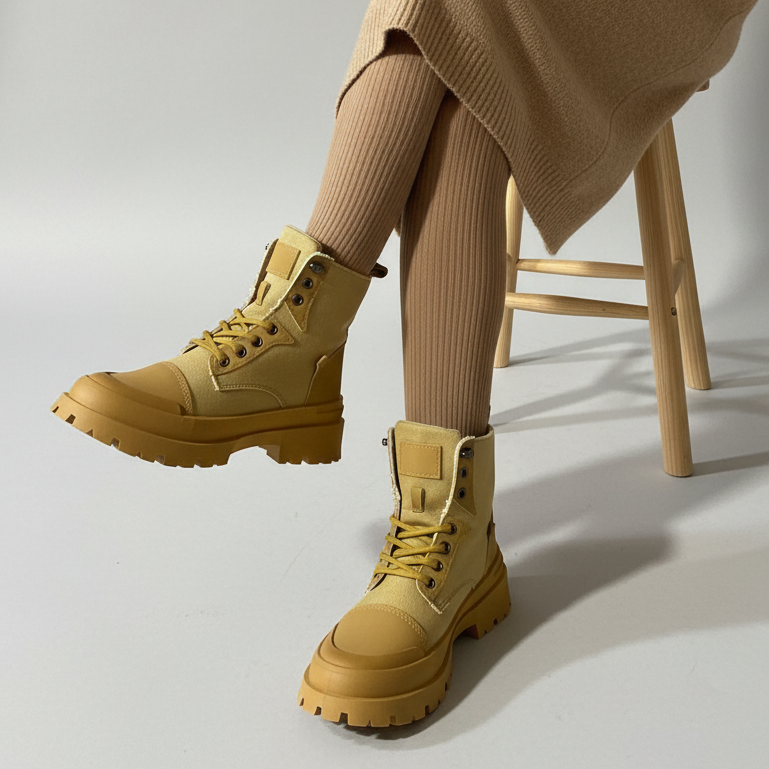 Brodequin à plateforme