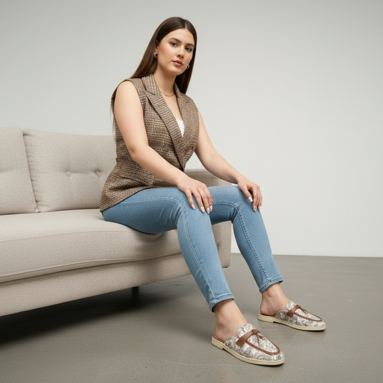 Babouche en Maille Respirante