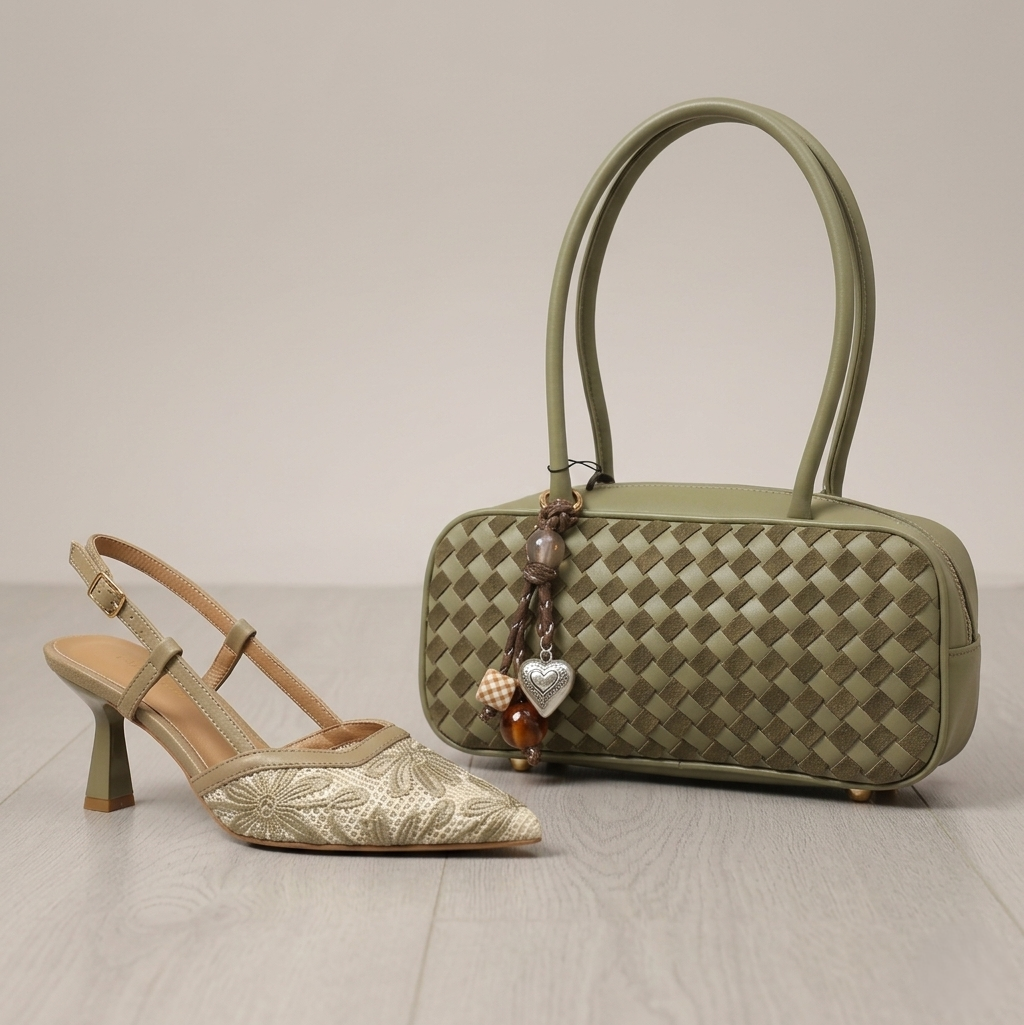 L'Élégance Signature : Duo Sac à Main et Escarpins