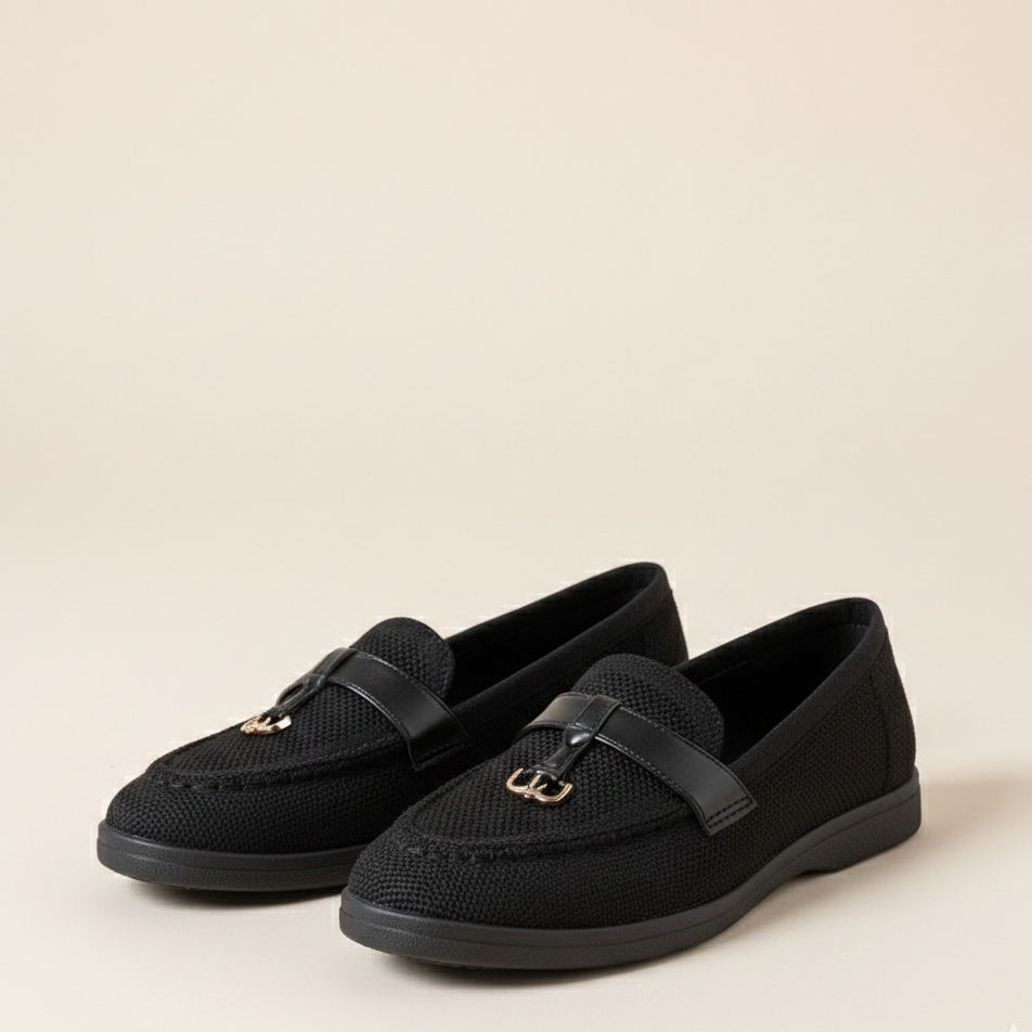 Mocassins caractérisée souple sans lacets