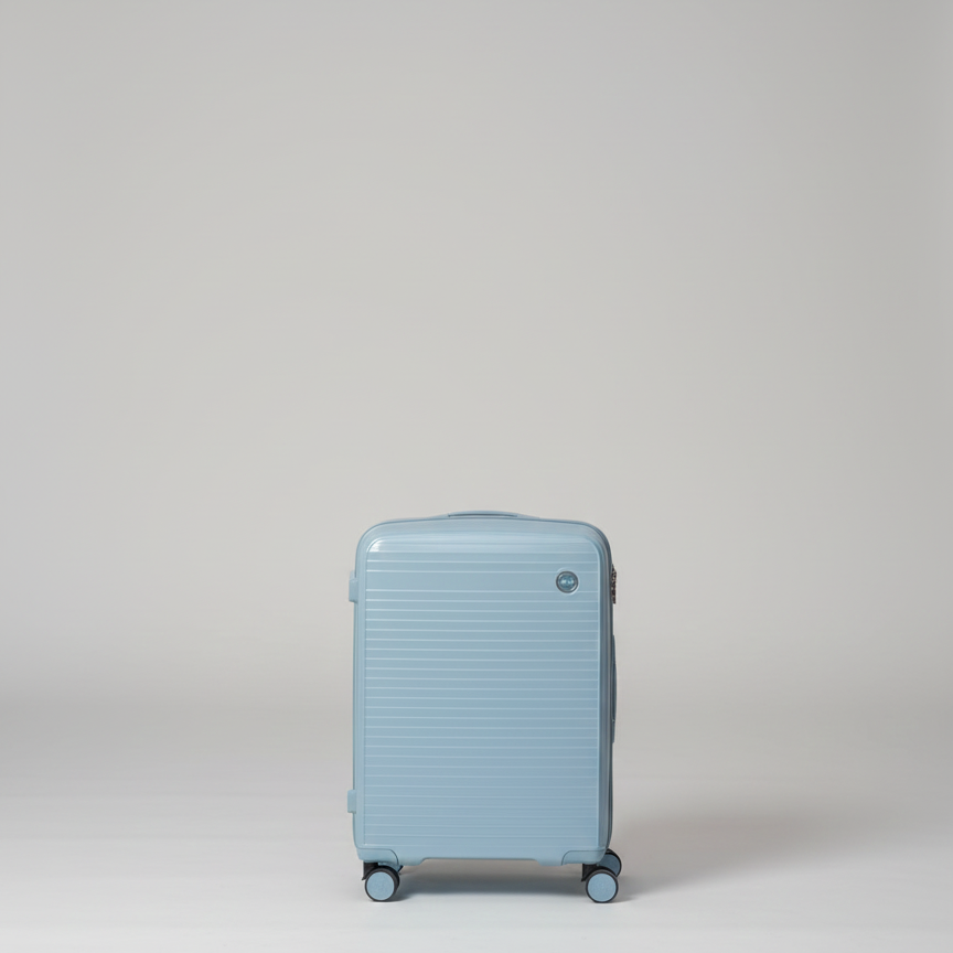 Valises Avec Détail De Cadenas Et Mécanisme De Traction