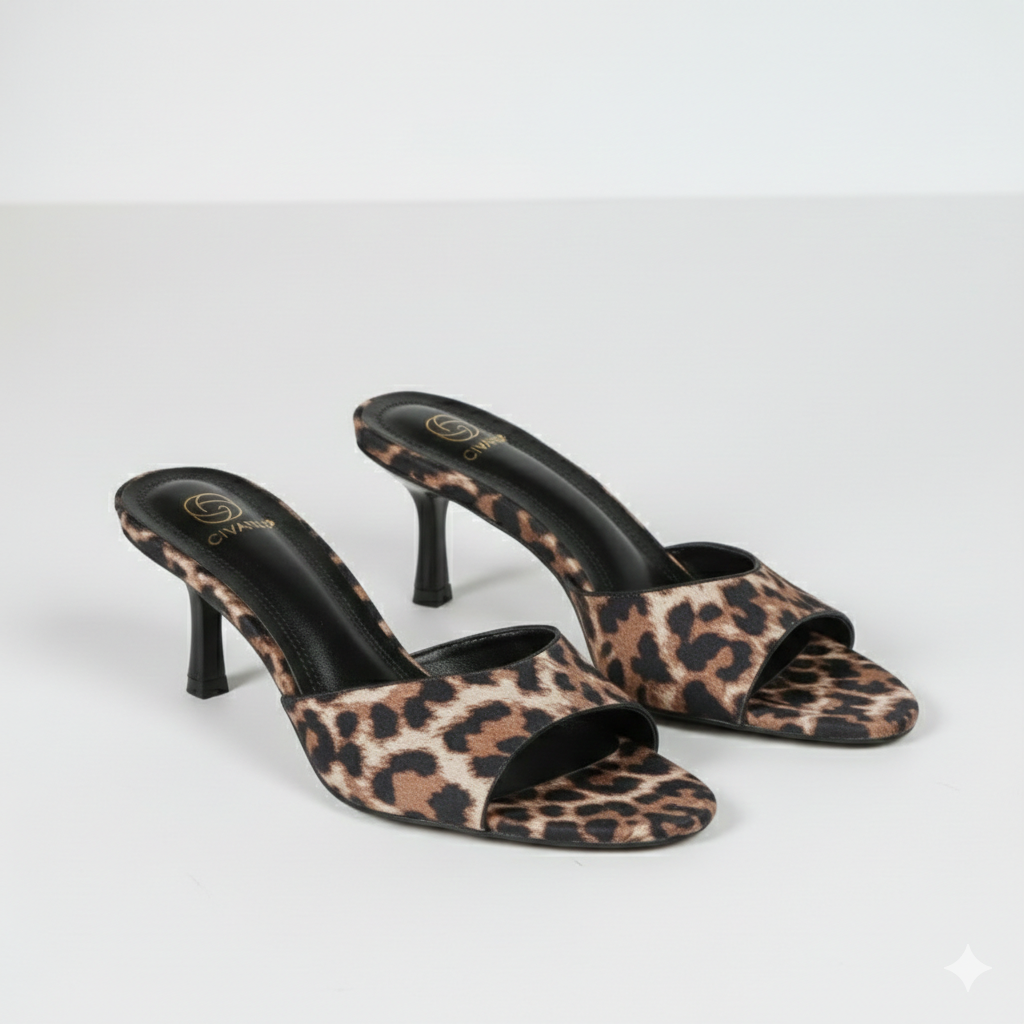Sandale demi talon