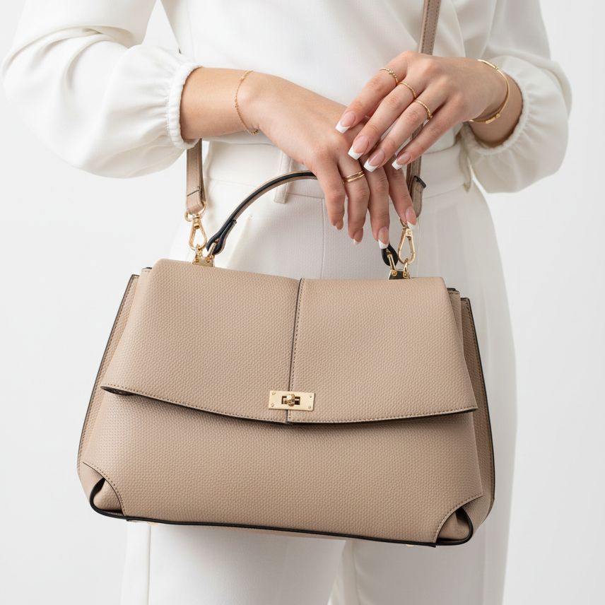Sac à main en cuir