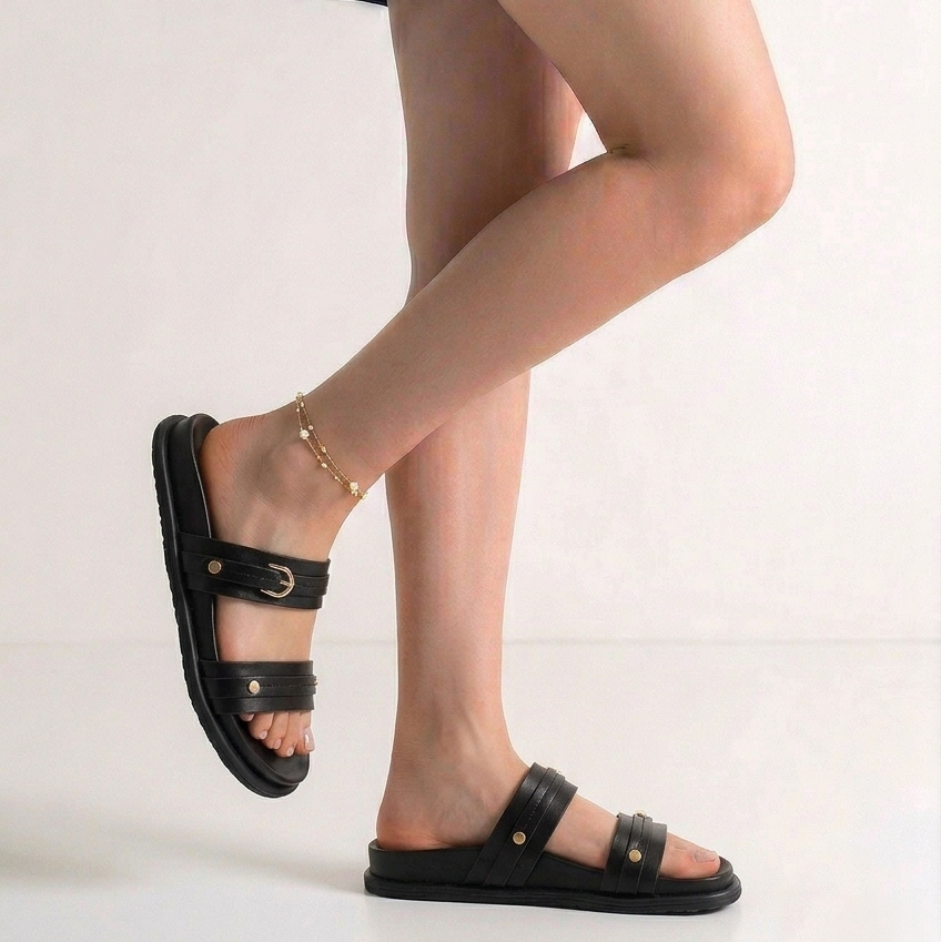 Mule Élégante Minimaliste