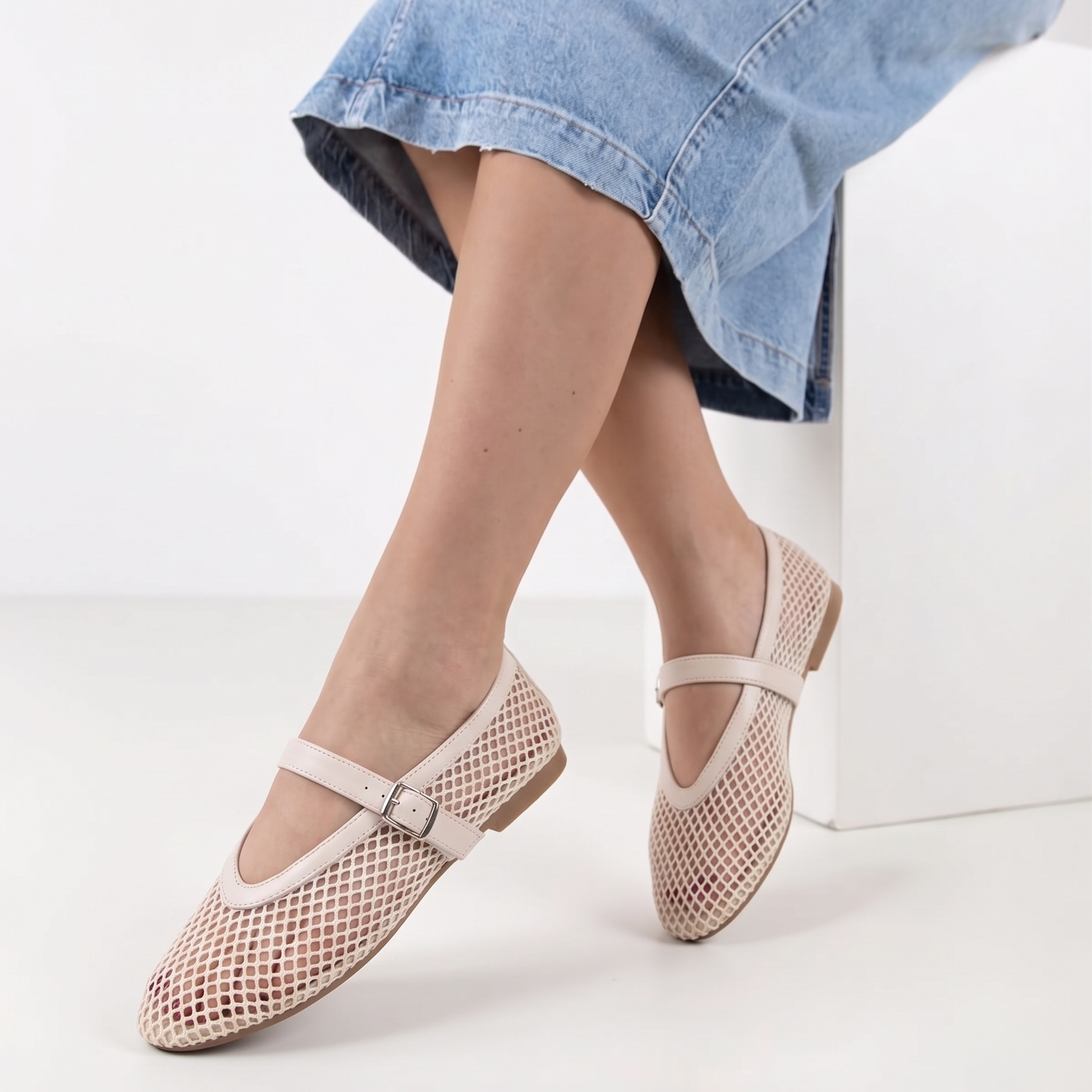 Ballerines au charme délicat