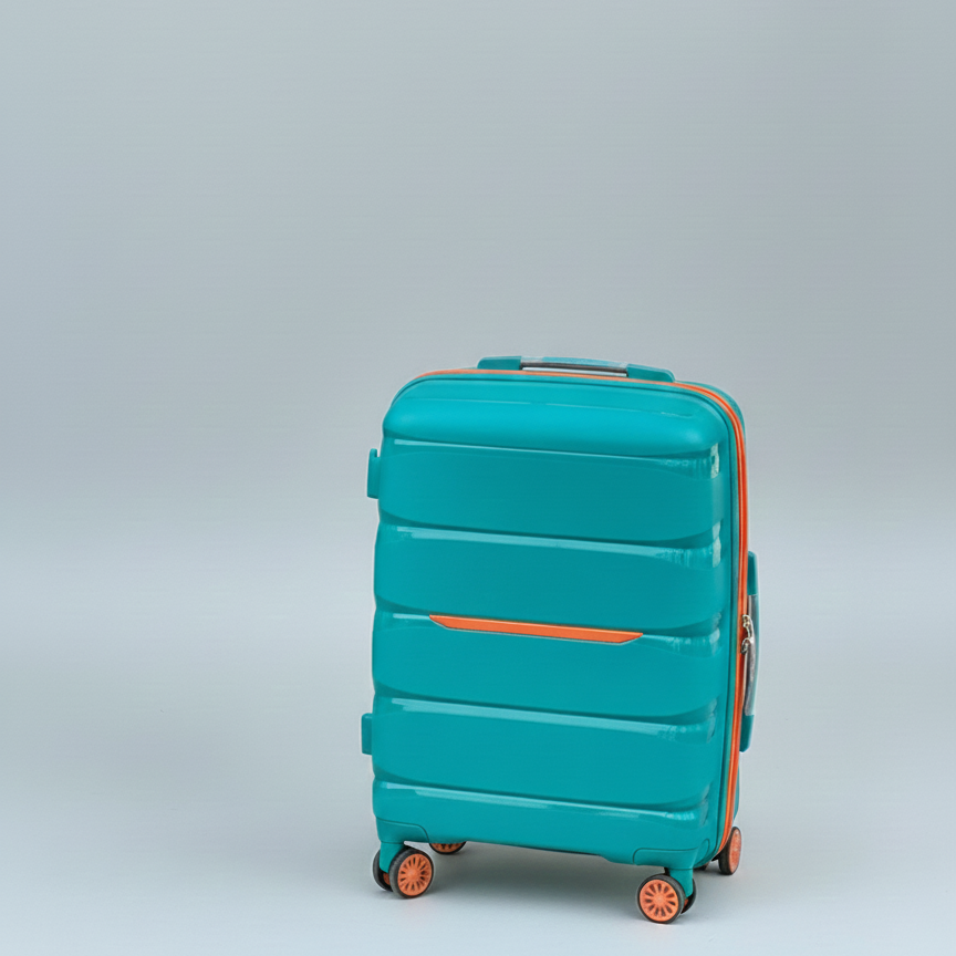 Valise à roulettes en aluminium de grande capacité