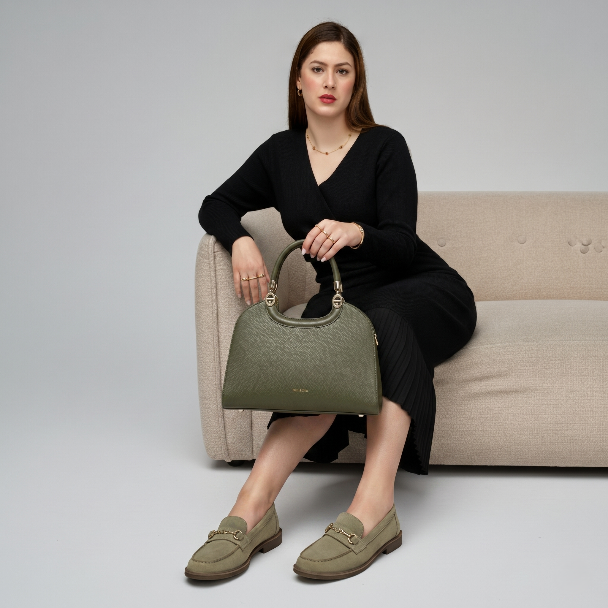 Duo Élégance Sac & Mocassins