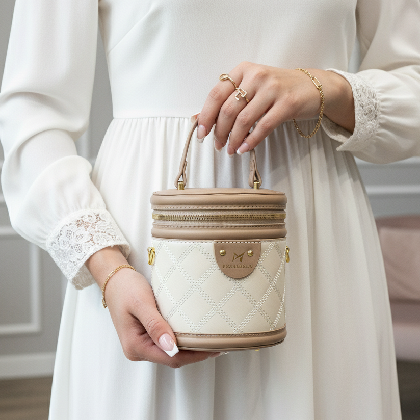 Le Duo Sac Cylindre & Demi-Talons