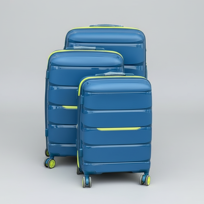 Valise à roulettes en aluminium de grande capacité