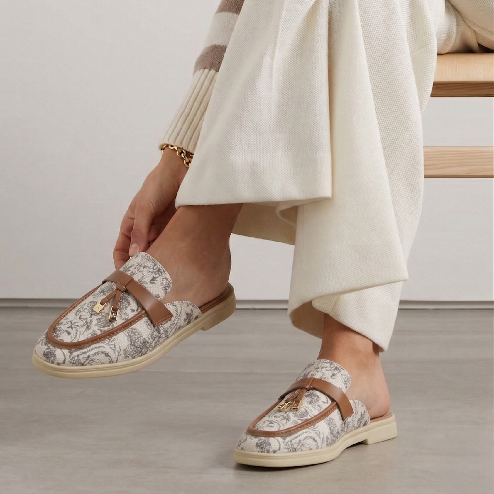 Babouche en Maille Respirante