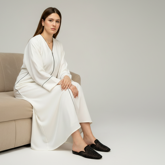 Babouche Pointues "Éclat de Nuit"