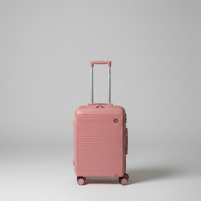 Valises Avec Détail De Cadenas Et Mécanisme De Traction