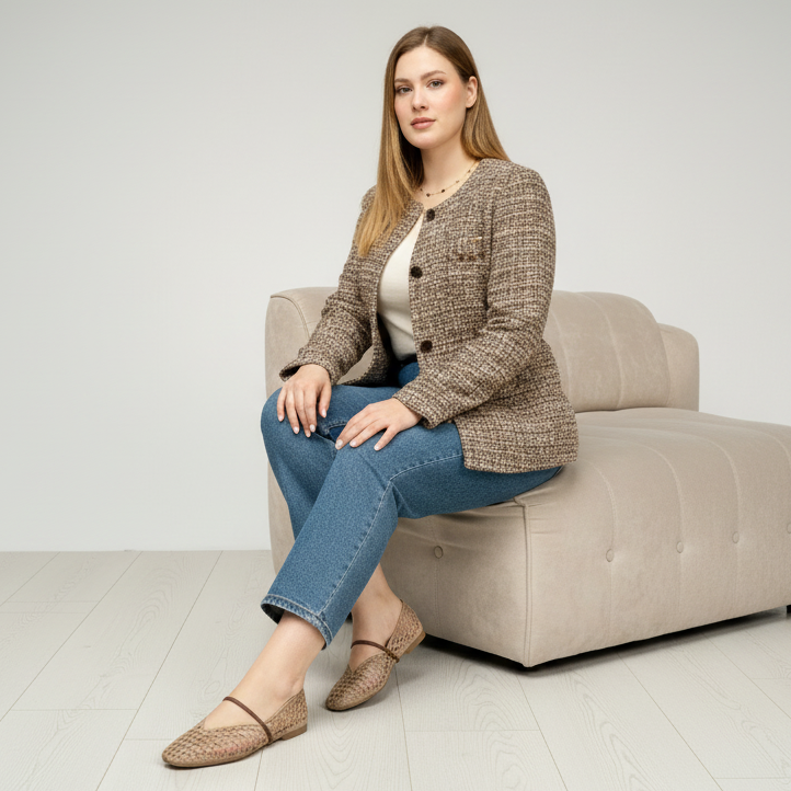 Ballerines en dentelle