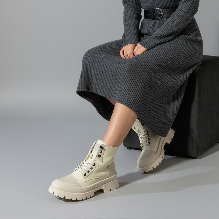 Brodequin à plateforme