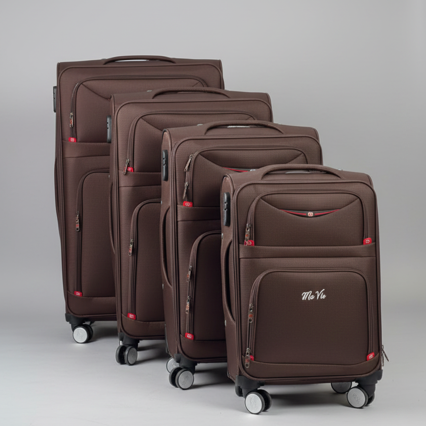 Ensemble de 4 valises en polyester