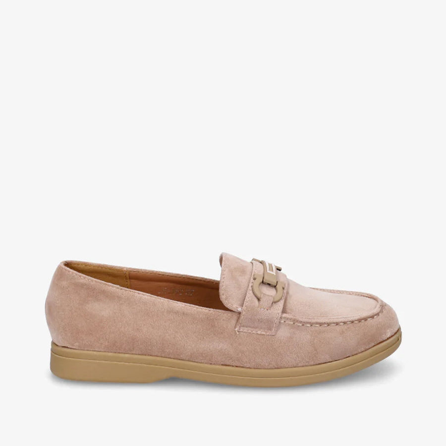 Mocassins à boucle décorative
