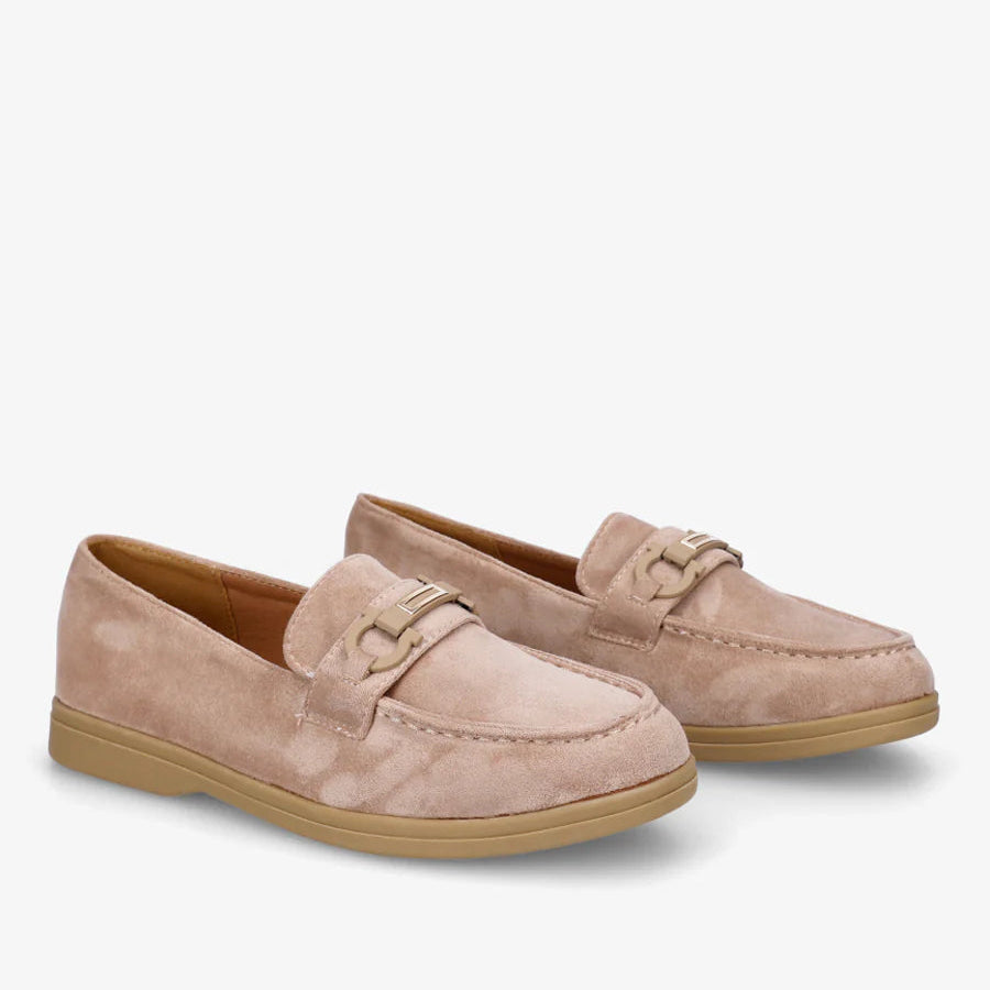 Mocassins à boucle décorative