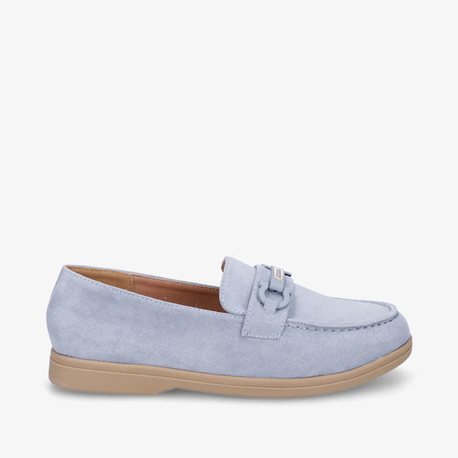 Mocassins à boucle décorative