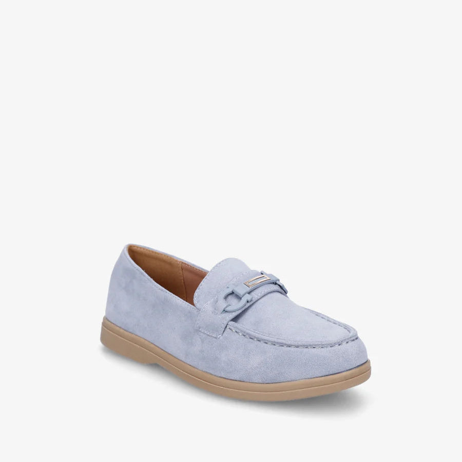 Mocassins à boucle décorative
