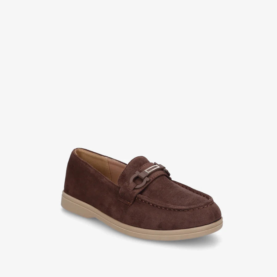Mocassins à boucle décorative