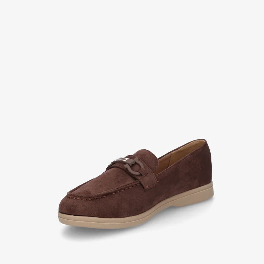 Mocassins à boucle décorative