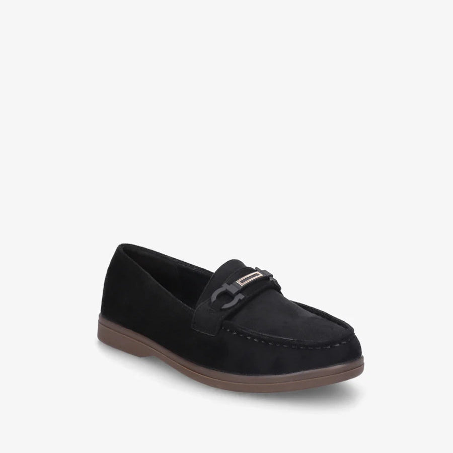 Mocassins à boucle décorative