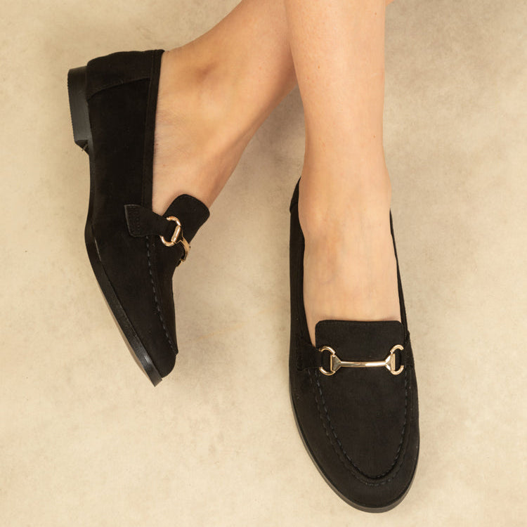 Mocassins Élégants en Daim
