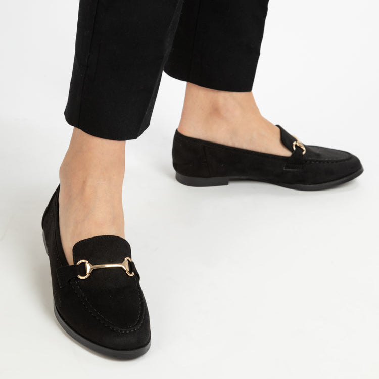 Mocassins Élégants en Daim