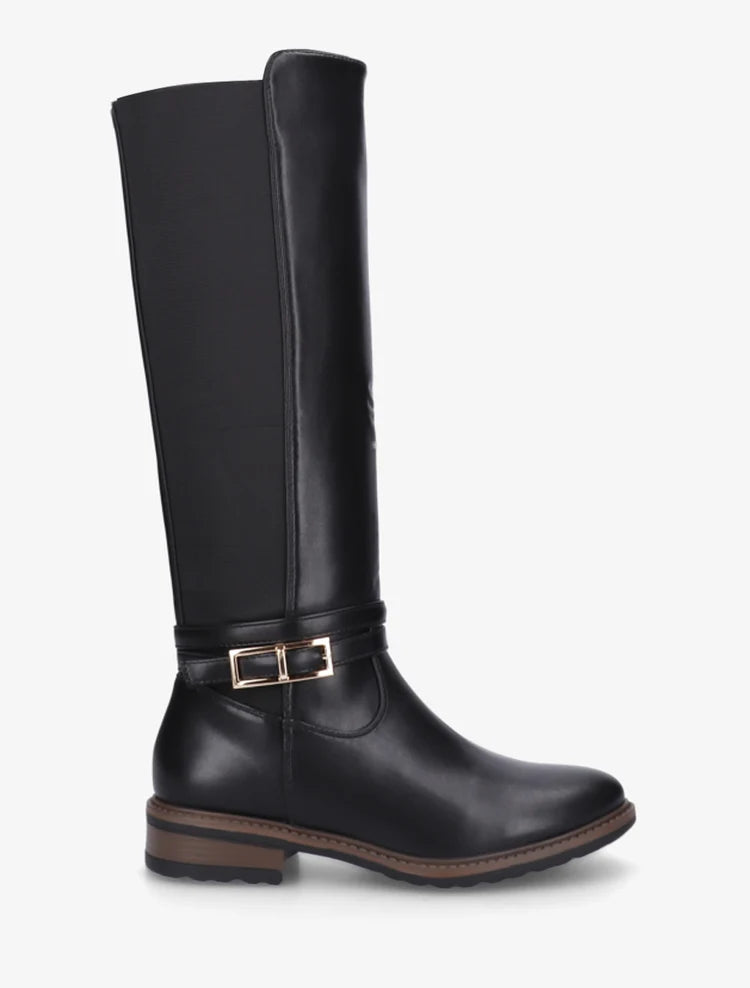 Bottes talon bloc élastiquées