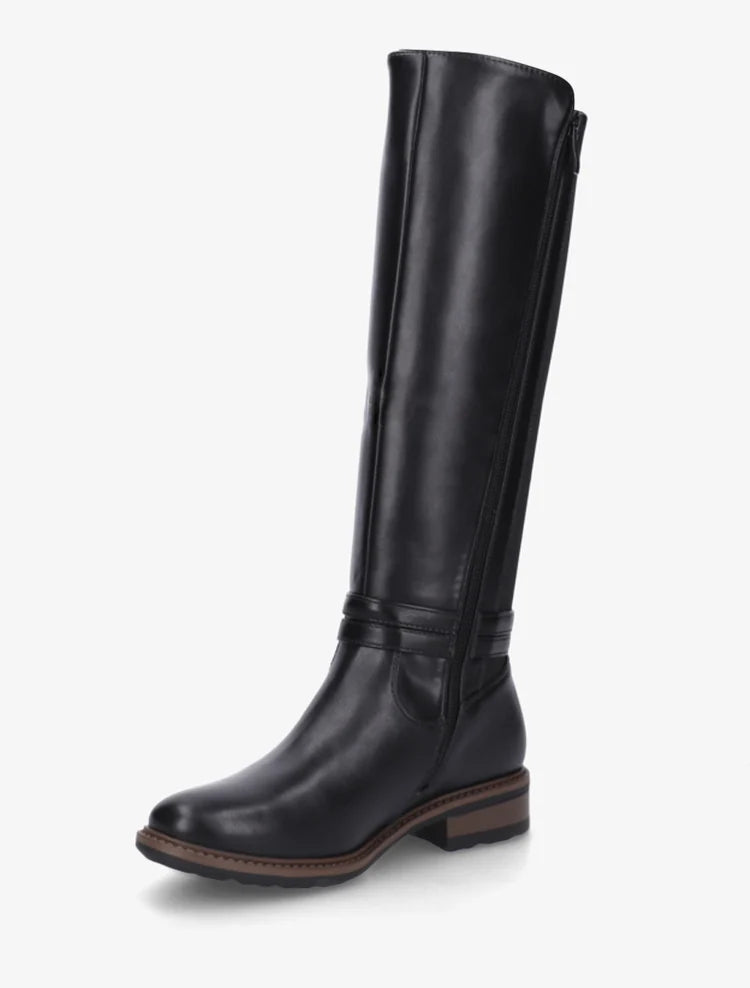 Bottes talon bloc élastiquées