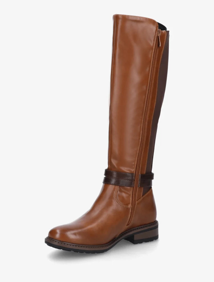 Bottes talon bloc élastiquées